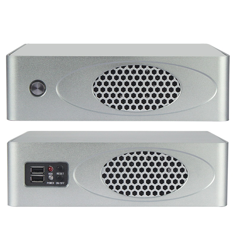 Customized industrial pc case mini ITX rackmount case with IO for computer desktop application