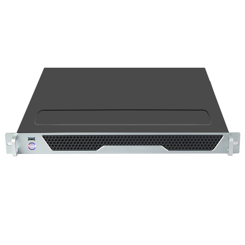 Aluminum panel 19inch server rack mount server chassis for ATX Mother Board for AI application 